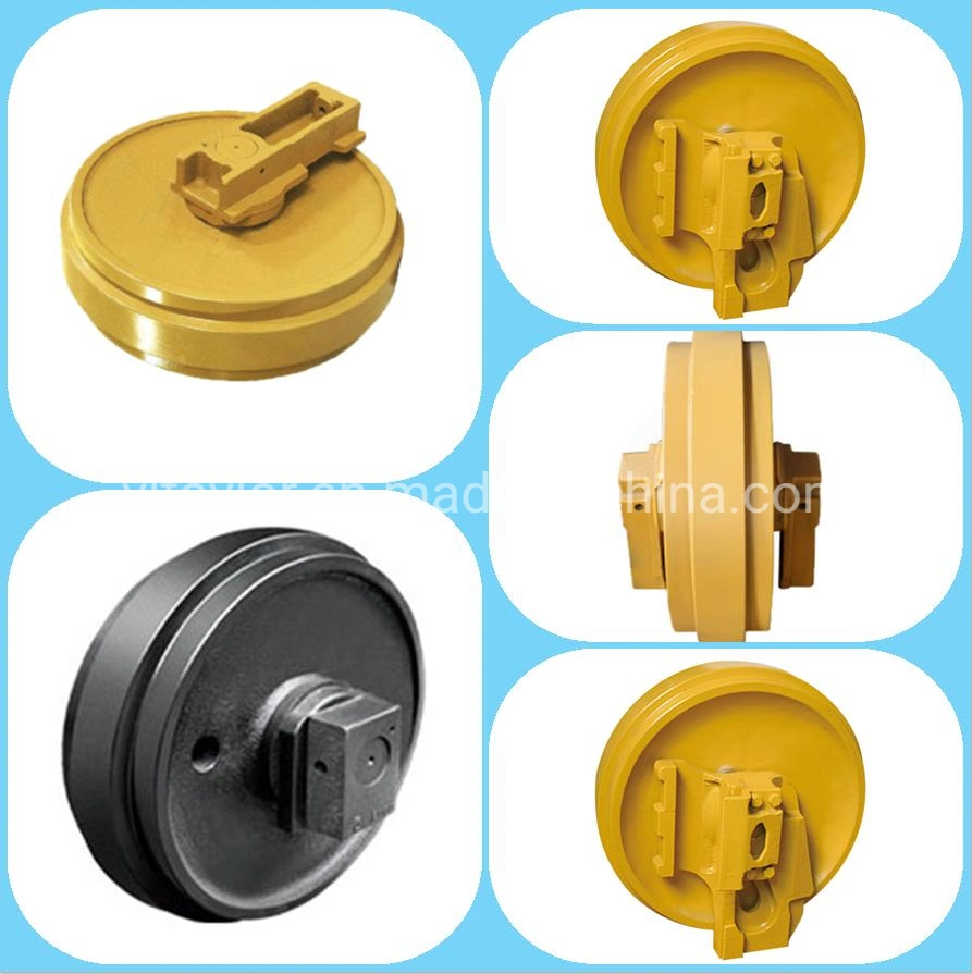 Ihi Front Track Idler Assy for Mini Excavator Jcb Wheel Bulldozer Parts Idler Js220 Excavator Parts