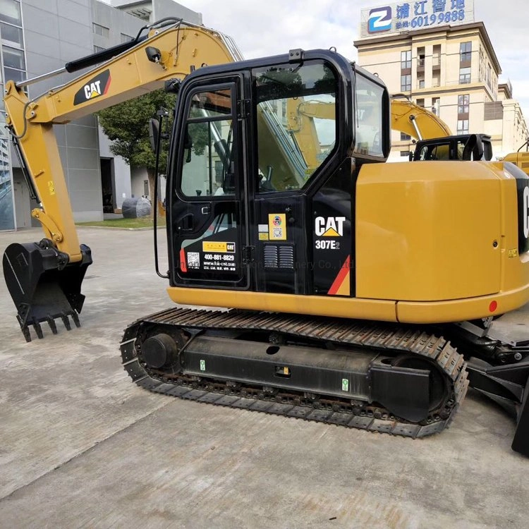 Used Cat 306e2 Used Excavator Caterpillar 306 for Sale with Rubber Track and Rotary Quick Connection